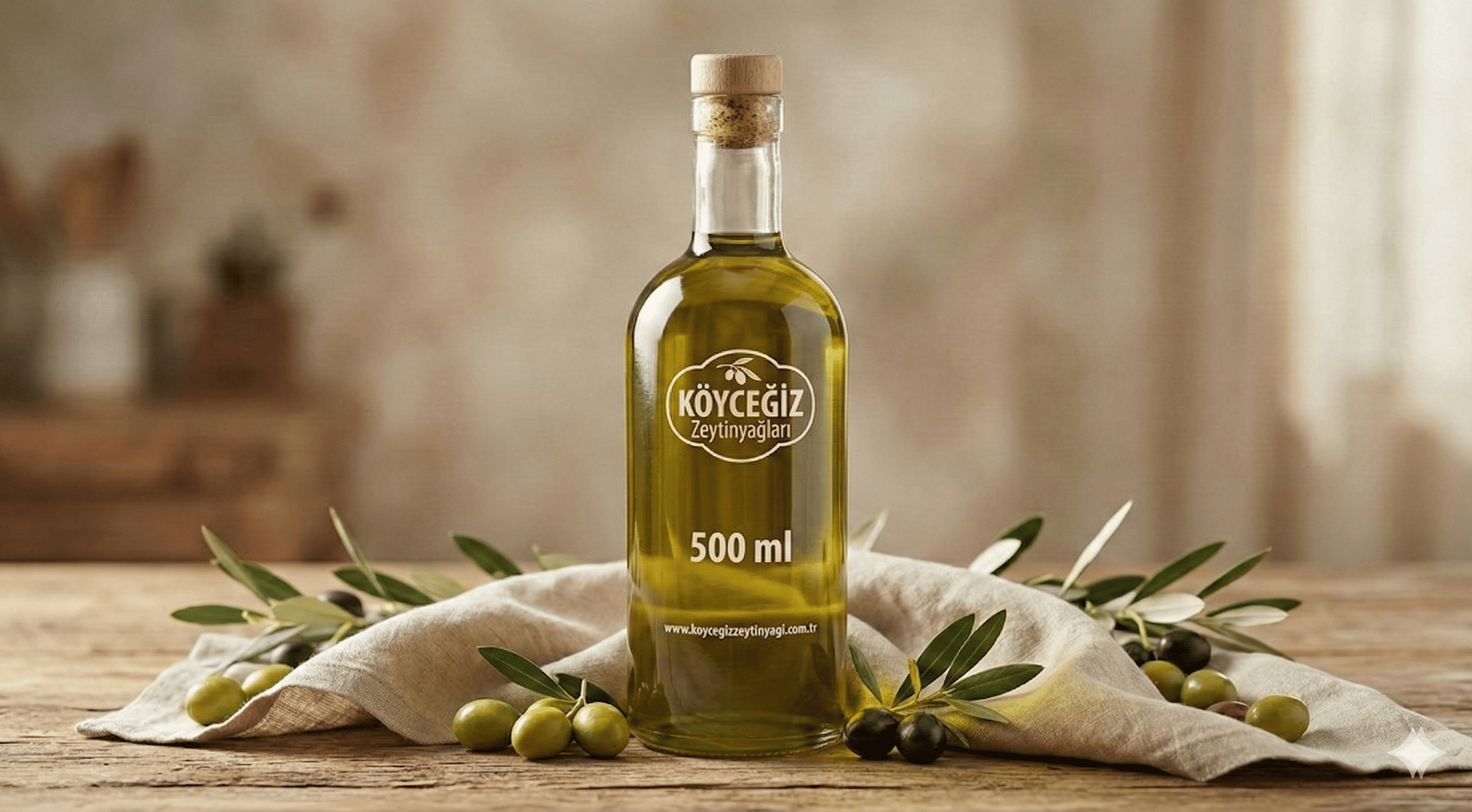 Köyceğiz Organik Zeytinyağı 500ml